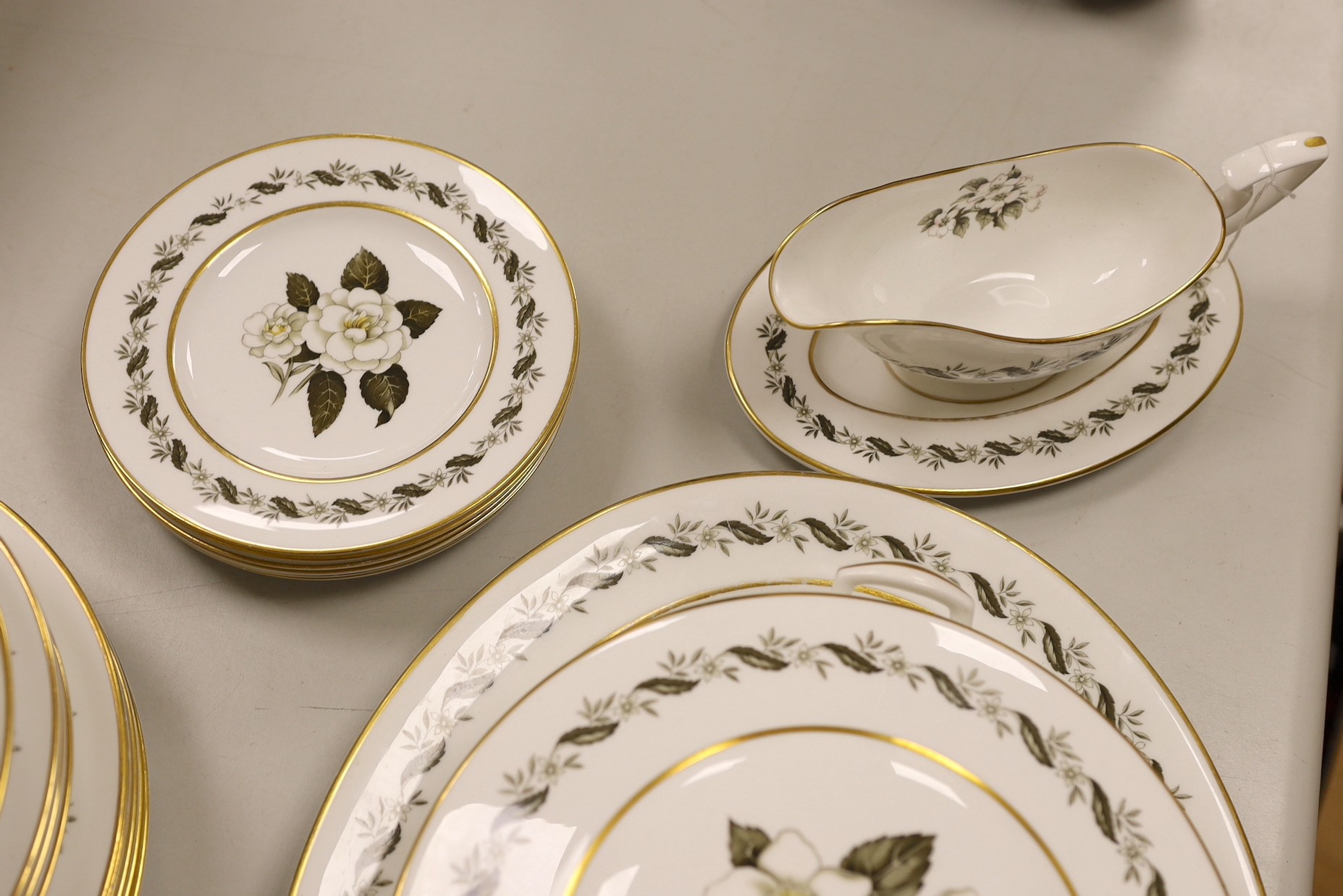 A Wedgwood ‘Bernina’ part dinner service, (six place settings)